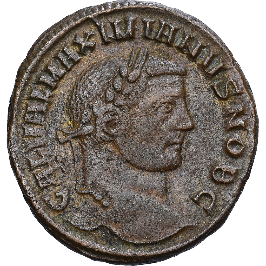 Roman Empire, Galère, Follis, 294, Siscia, Bronze, SUP, RIC:81b