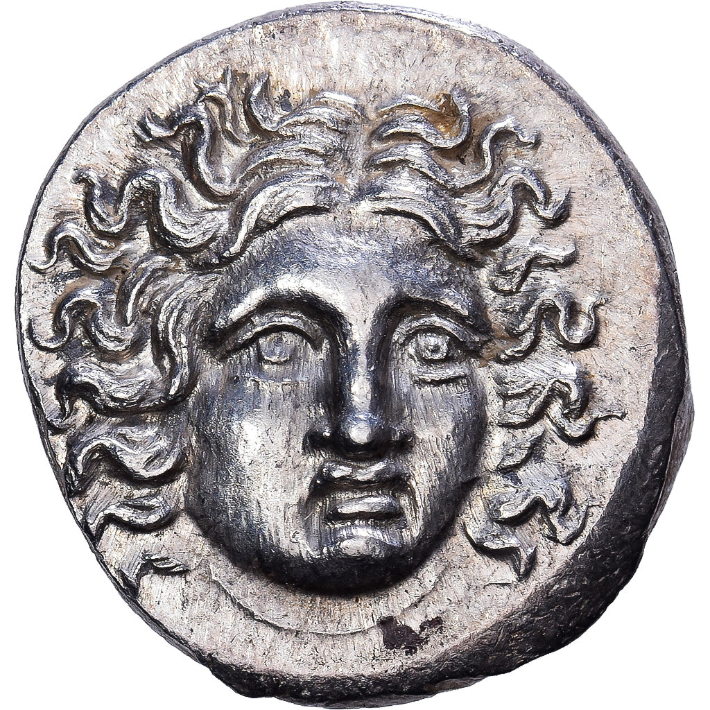 Rhodos, Tetrobol, 205-190 BC, Rhodes, Argento, FDC