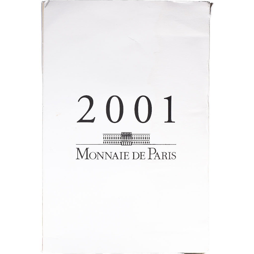 France, 1 c to 100 frs, 2001, MDP, Proof, MS(65-70)