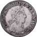 França, Louis XIII, 1/12 Ecu, 2ème poinçon de Warin, 1643, Paris, Prata