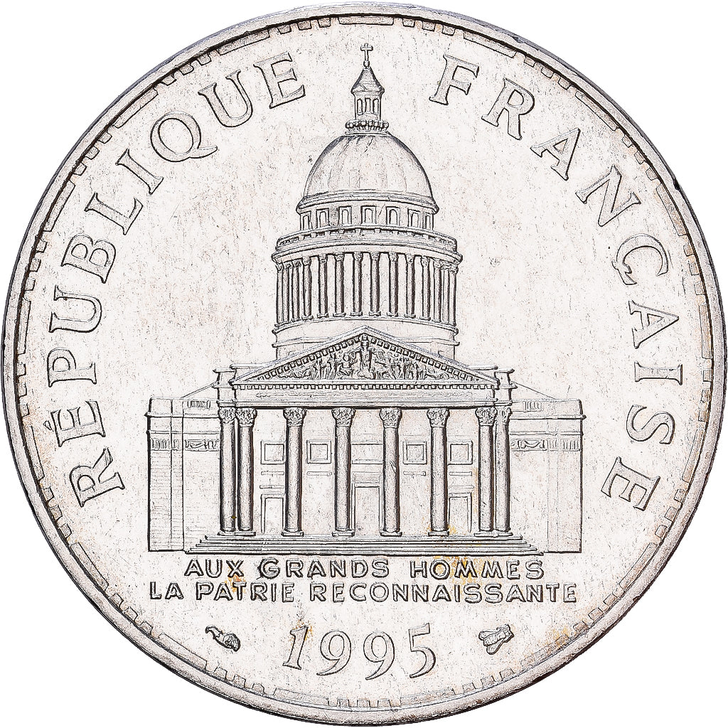 France, 100 Francs, Panthéon, 1995, MDP, Argent, SPL, Gadoury:898