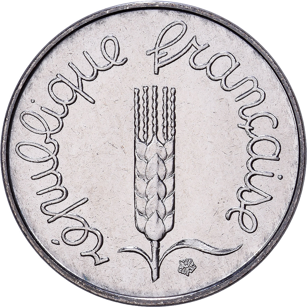 France, 1 Centime, Épi, 1986, MDP, série FDC, Stainless Steel, MS(65-70)