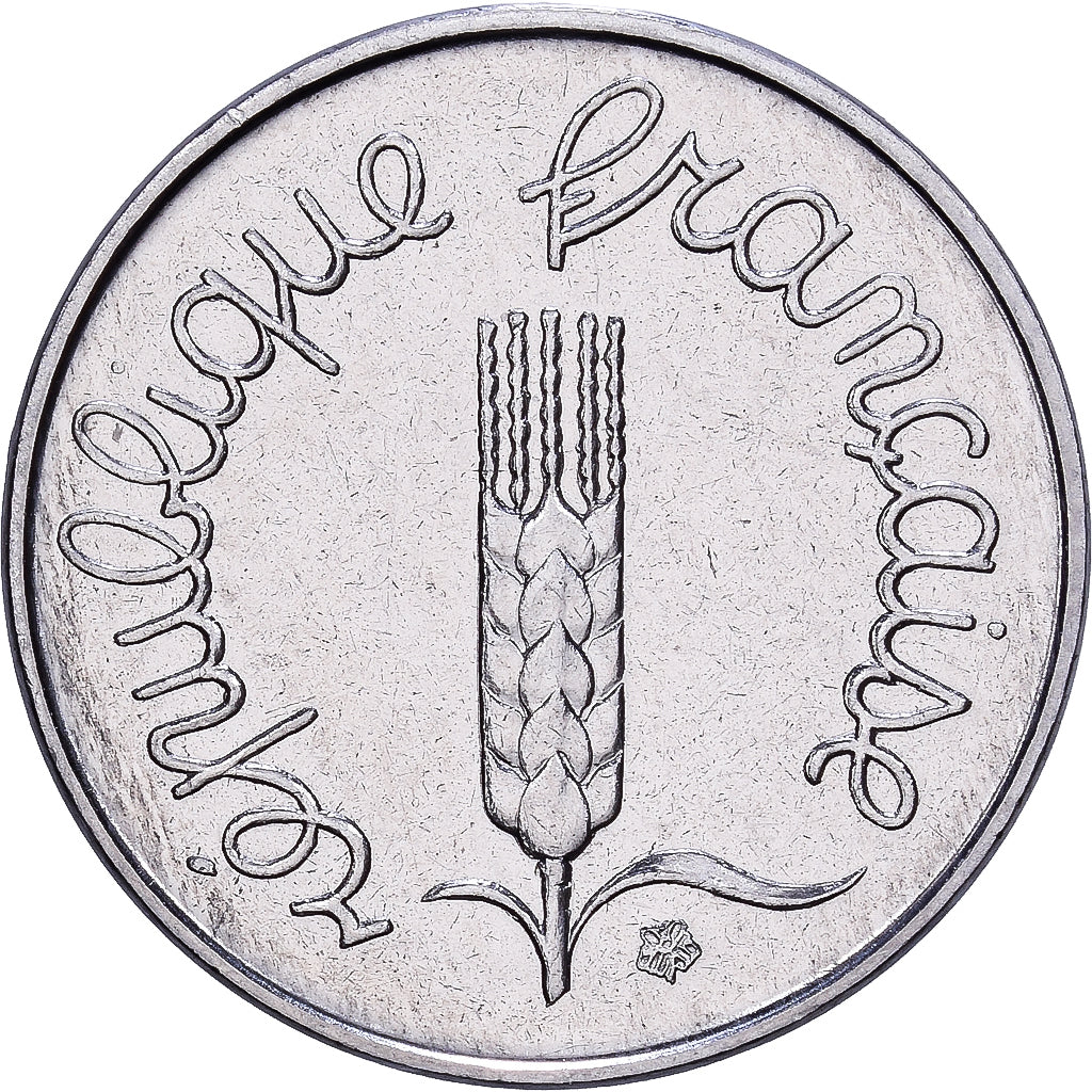 France, 1 Centime, Épi, 1991, MDP, Acier inoxydable, SPL, Gadoury:91