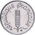 Frankreich, 1 Centime, Épi, 1961, MDP, ESSAI, Stainless Steel, UNZ
