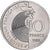 Frankrijk, 10 Francs, Robert Schuman, 1986, MDP, Nickel, FDC, Gadoury:825