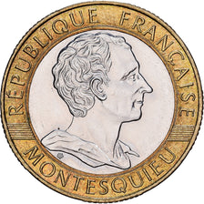 Francia, 10 Francs, Montesquieu, 1989, MDP, ESSAI, Bi-metallico, FDC