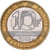 Frankreich, 10 Francs, Montesquieu, 1989, MDP, ESSAI, Bi-Metallic, STGL