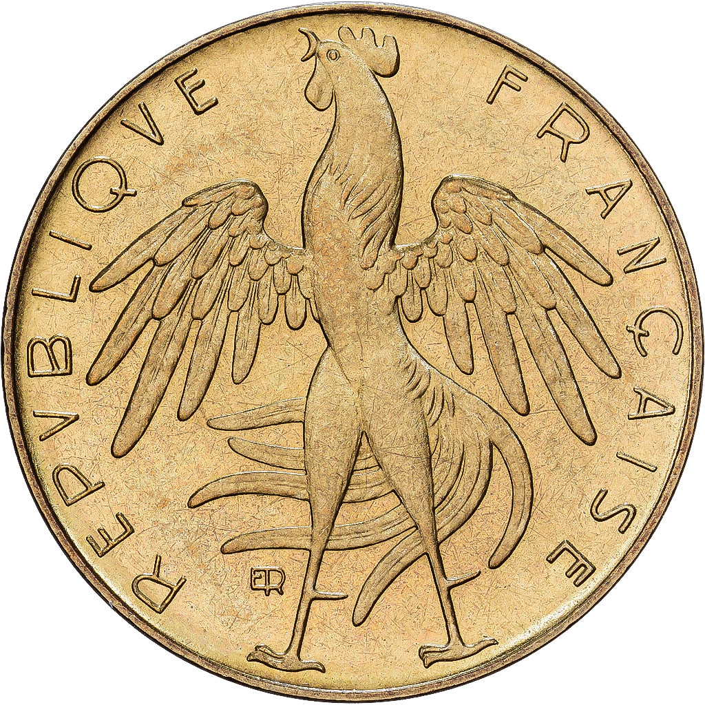 France, 20 Centimes, 1961, MDP, ESSAI, Cupro-nickel Aluminium, FDC