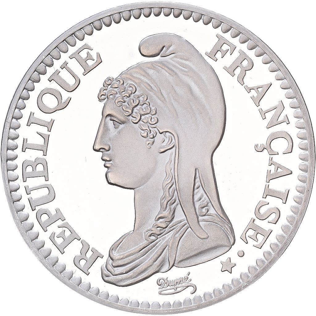 France, 1 Franc, 1992, MDP, Proof, Silver, MS(65-70), Gadoury:479