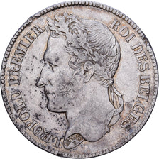 Belgium, Leopold I, 2 Francs, 1843, Royal Belgium Mint, Silver, VF(30-35), KM:9