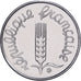 France, 1 Centime, Épi, 1976, MDP, Stainless Steel, MS(65-70), Gadoury:91