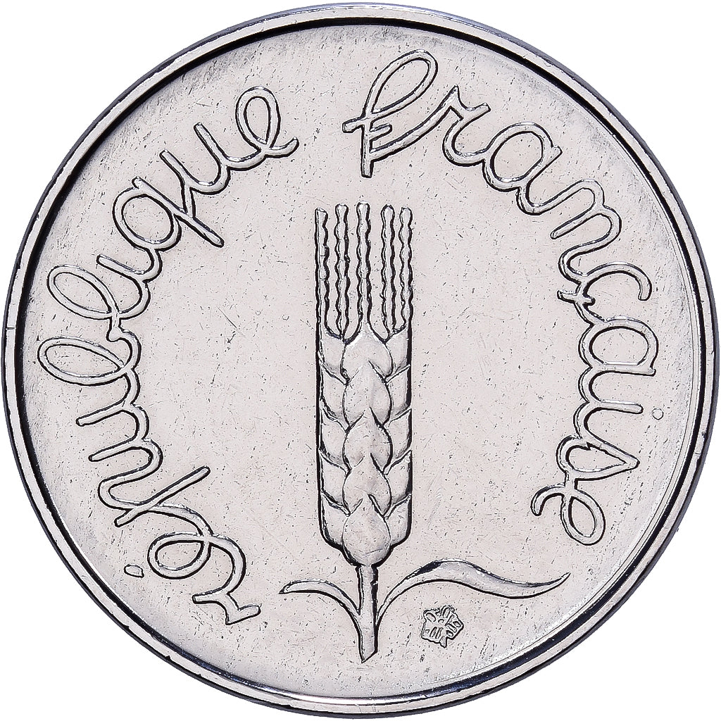 France, 1 Centime, Épi, 1989, MDP, Acier inoxydable, FDC, Gadoury:91