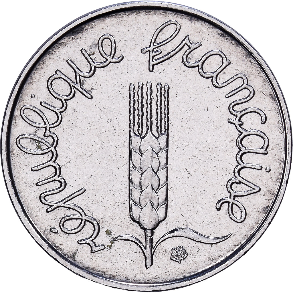 Francja, 1 Centime, Épi, 1998, MDP, Stal nierdzewna, MS(65-70), Gadoury:91