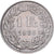 Switzerland, 1 Franc, Helvetia, 1968, Bern, Cupronickel, AU(55-58), KM:24a