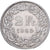 Svizzera, 2 Francs, Helvetia, 1968, Bern, Cupronickel, SPL-, KM:21a