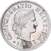 Suisse, 5 Rappen, Libertas, 1967, Bern, Cupronickel, SUP, KM:26