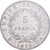 Francia, Napoleon I, 5 Francs, 1812, Paris, Plata, BC+, Gadoury:584