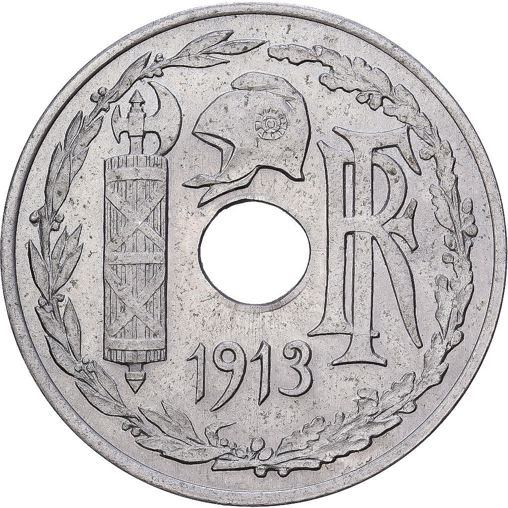 Frankrijk, 25 Centimes, 1913, MDP, ESSAI, Nickel, PR, Gadoury:375a