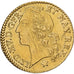 Moeda, França, Louis XV, Louis d'or au bandeau, Louis d'Or, 1751, La Rochelle