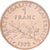 França, 1 Franc, 1972, MDP, Piéfort, Dourado, MS(65-70), Gadoury:474P, KM:P454
