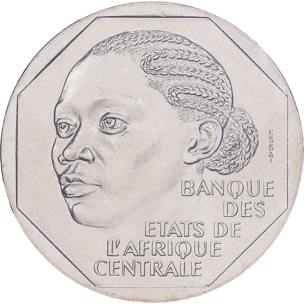 Tsjaad, 500 Francs, 1985, MDP, ESSAI, Cupro-nikkel, FDC, KM:E6