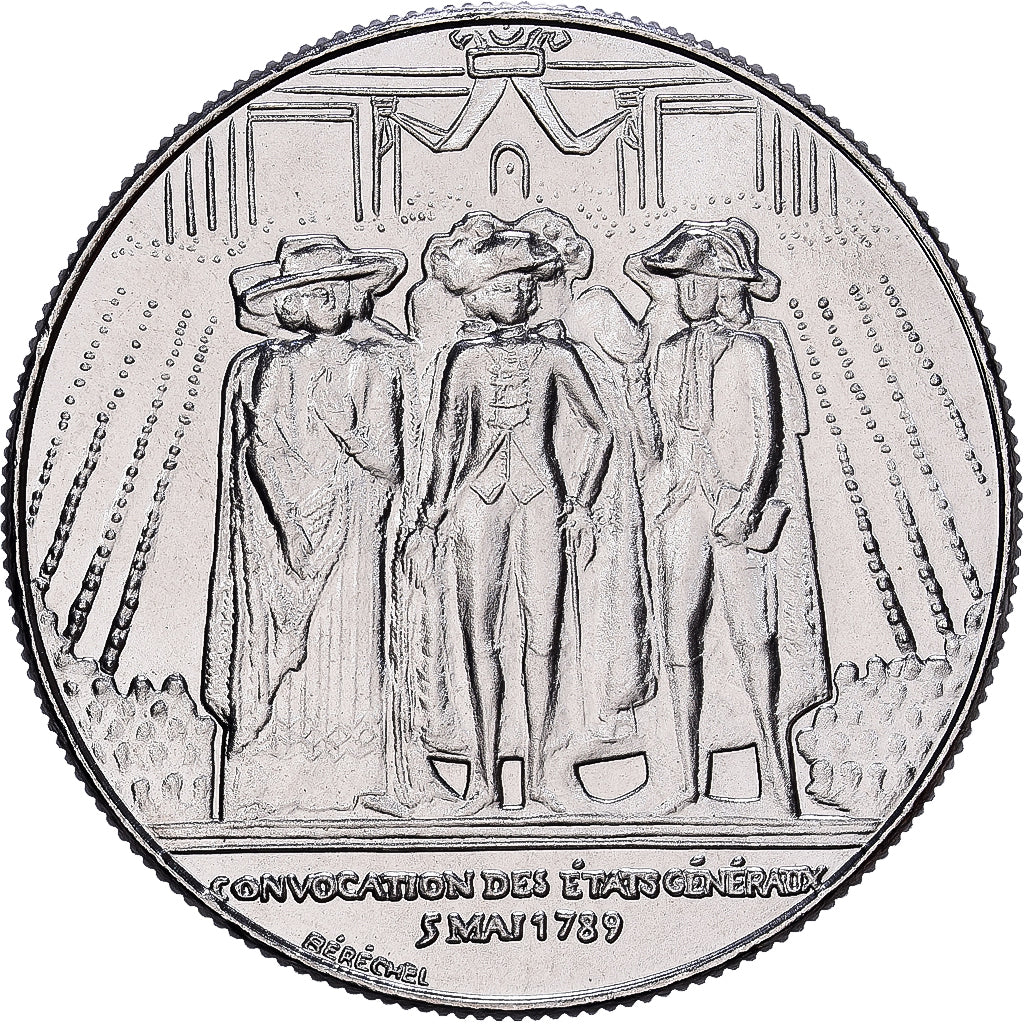 Frankreich, 1 Franc, États généraux, 1989, MDP, BU, Nickel, STGL, Gadoury:477