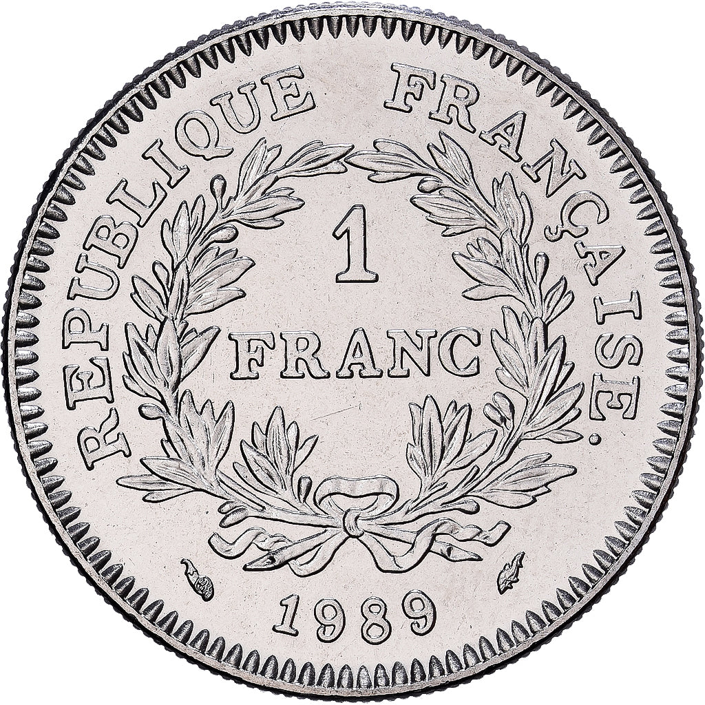 Frankreich, 1 Franc, États généraux, 1989, MDP, BU, Nickel, STGL, Gadoury:477