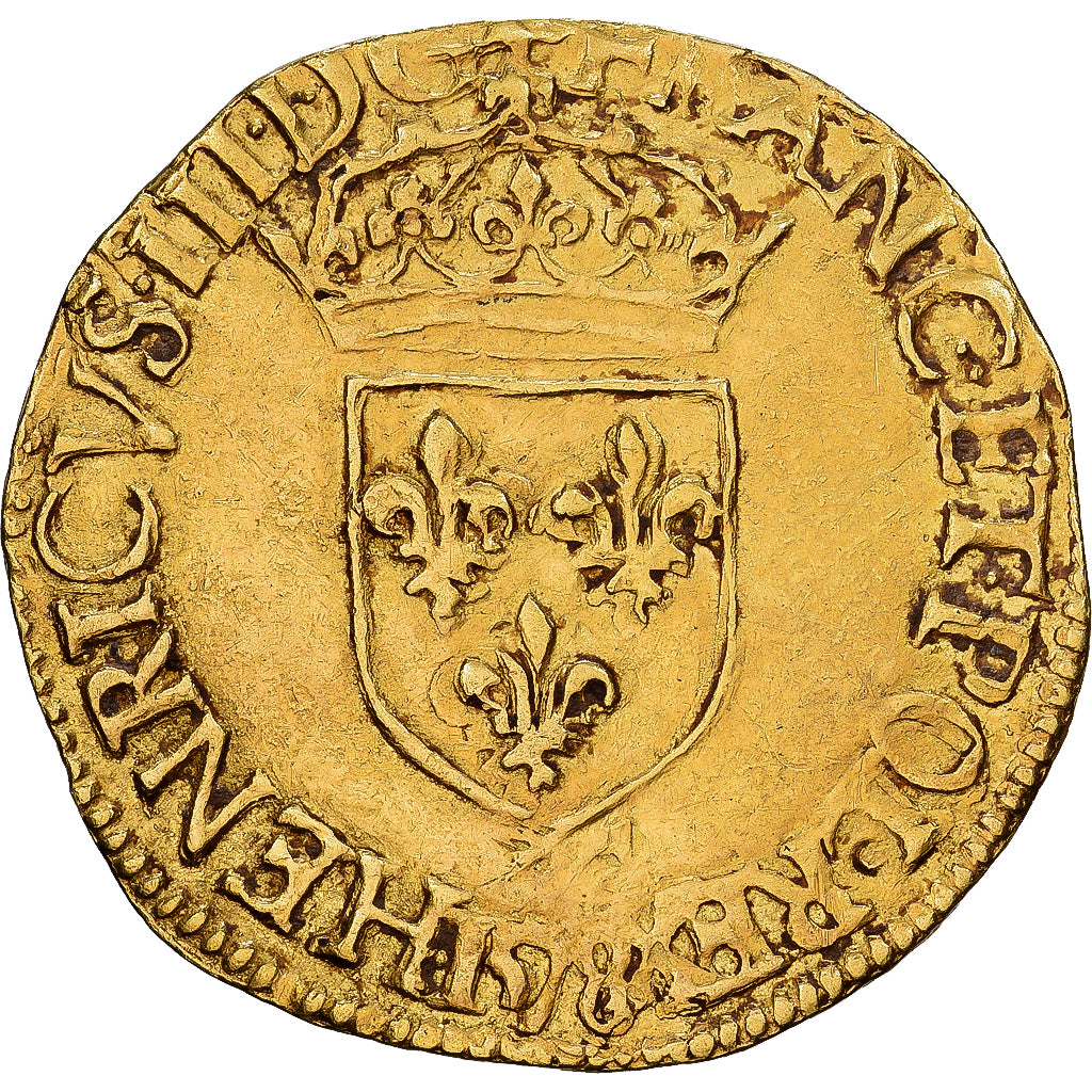 France, Écu d'or au soleil, Henri III, 1578, Or, TTB, Duplessy:1121 A