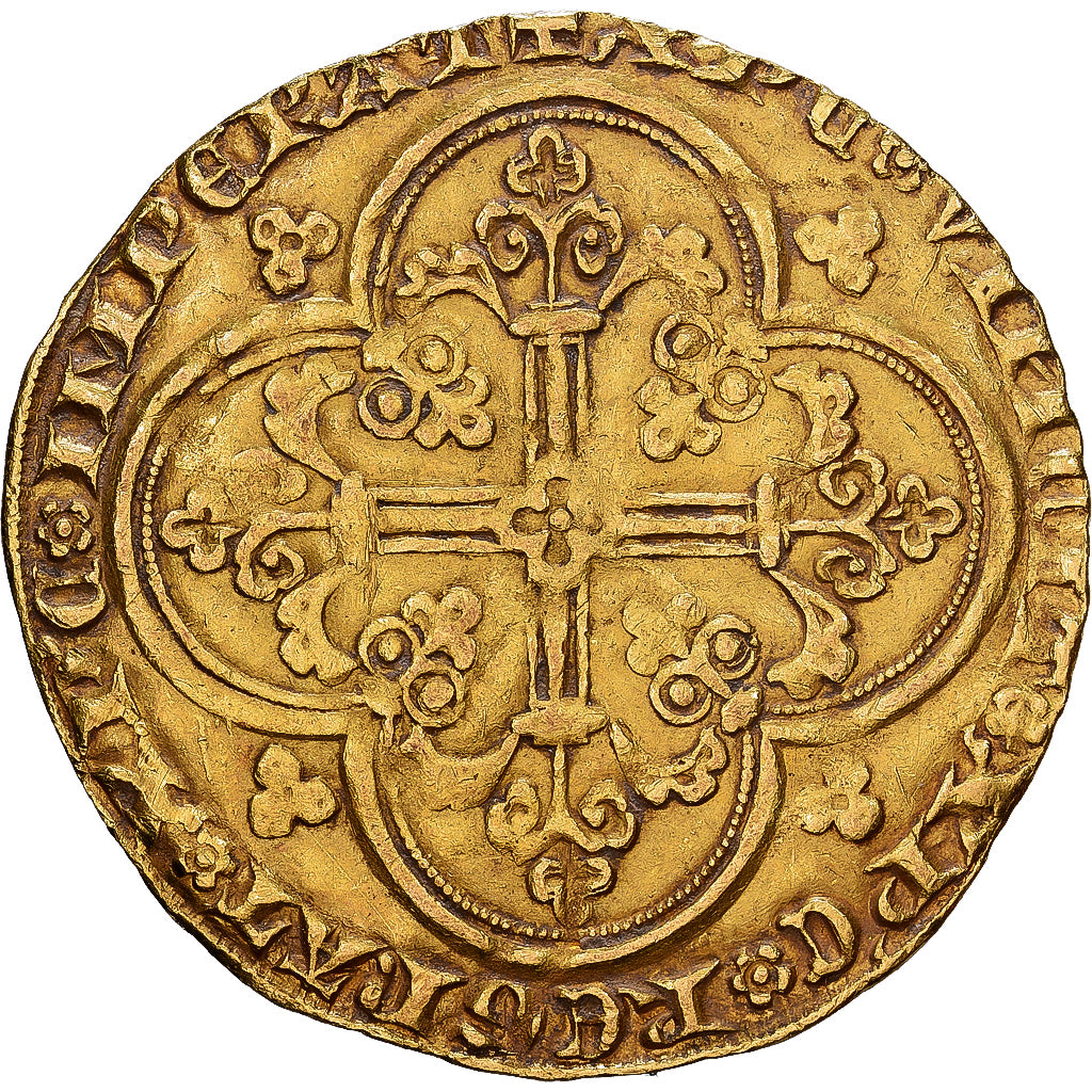 France, Jean II le Bon, Franc à cheval, 1360, Gold, EF(40-45), Duplessy:294