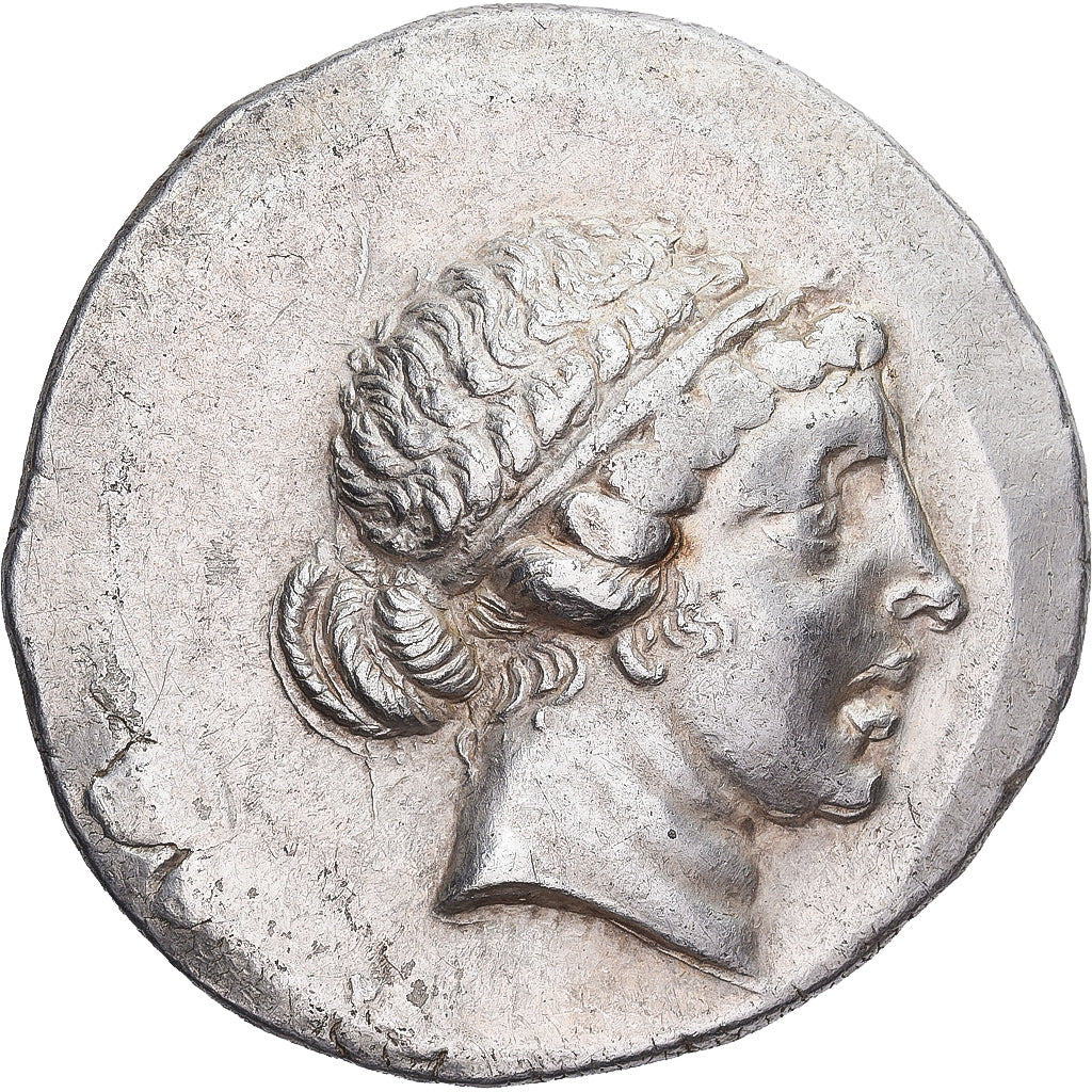 Aeolis, Tetradrachm, ca. 155-143 BC, Kyme, Silver, AU(50-53), SNG-Cop:103