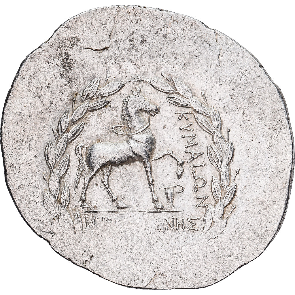 Aeolis, Tetradrachm, ca. 155-143 BC, Kyme, Silver, AU(50-53), SNG-Cop:103