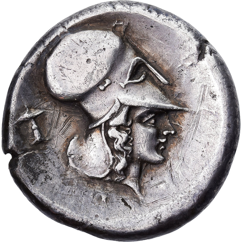 Corinthia, Stater, 350-306 BC, Corinth, Silver, EF(40-45)