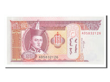 Banknote, Mongolia, 20 Tugrik, 2005, UNC(65-70)