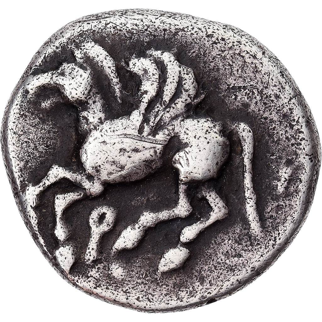 Corinthia, Drachm, 550-515 BC, Corinth, Plata, MBC