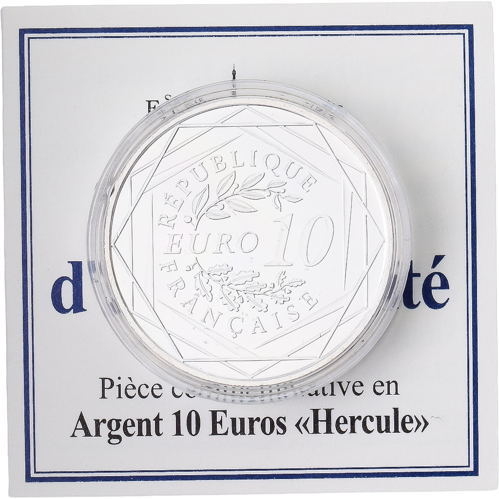 France, 10 Euro, Hercule, BU, 2012, MDP, Argent, FDC, KM:2073