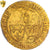France, Henri VI de Lancastre, Salut d'or, 1423, Rouen, Gold, EF(40-45)