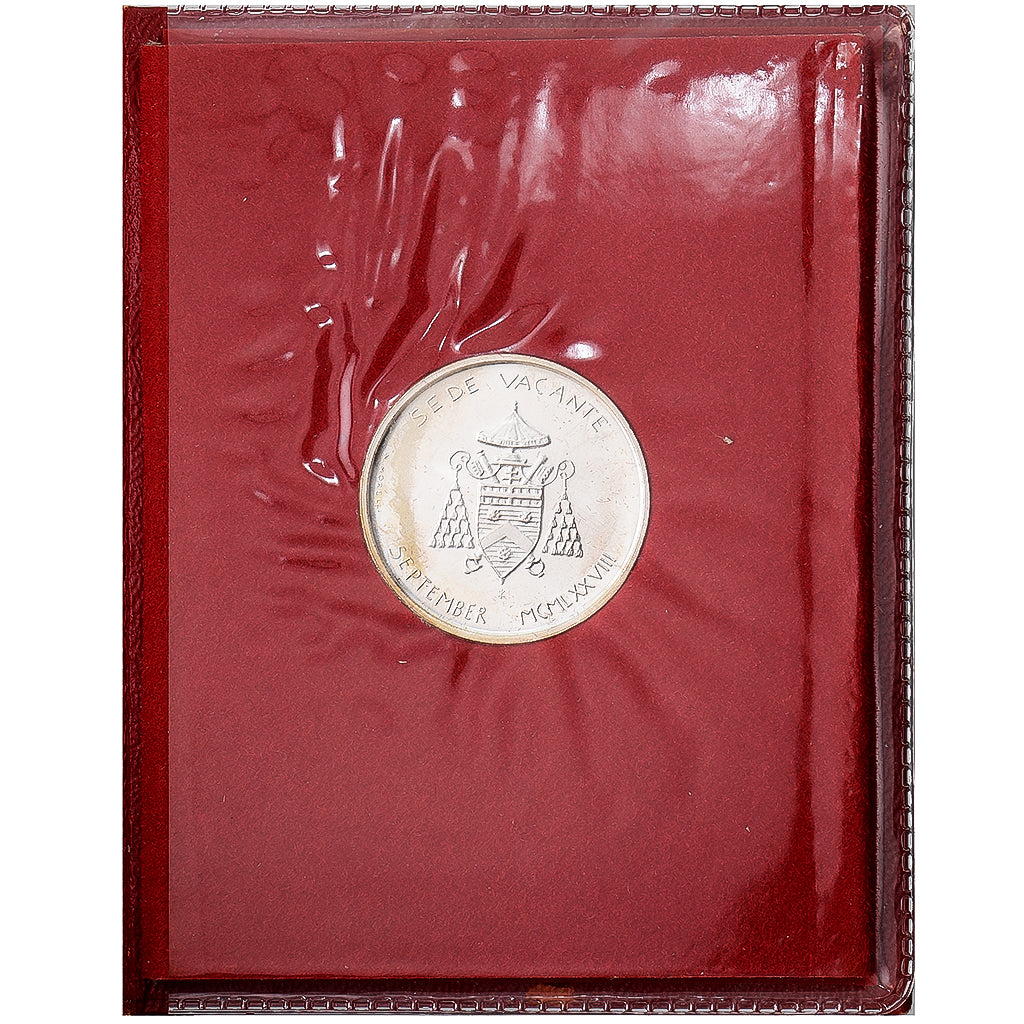 Vatican, Sede Vacante, 500 Lire, September 1978, Rome, Silver, MS(65-70), KM:140
