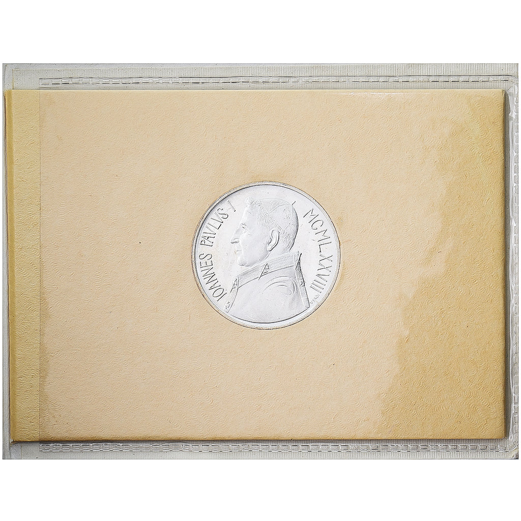 Vatikanstadt, John Paul I, 1000 Lire, 1978, Rome, Silber, STGL, KM:142