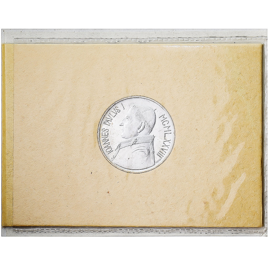 Vatikanstadt, John Paul I, 1000 Lire, 1978, Rome, Silber, STGL, KM:142