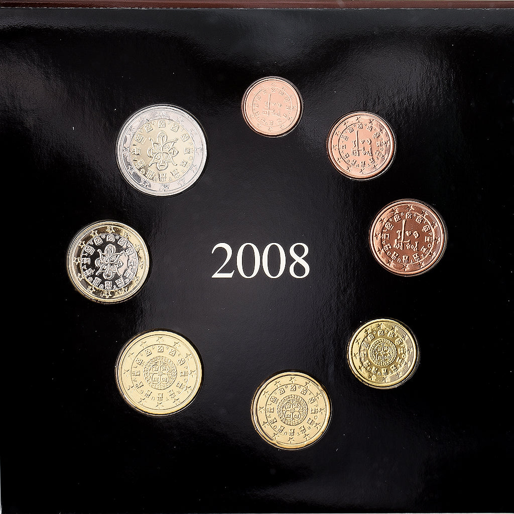 Portugal, Set 1 ct. - 2 Euro, BU series, 2008, Lisbon, MS(65-70)