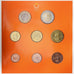 Österreich, Set 1 ct. - 2 Euro, Série BU, 2008, Vienna, STGL