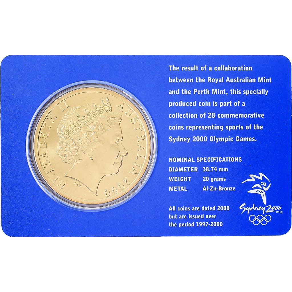 Australia, Elizabeth II, 5 Dollars, XXVII Olympics, Sydney - Taekwondo 19/28