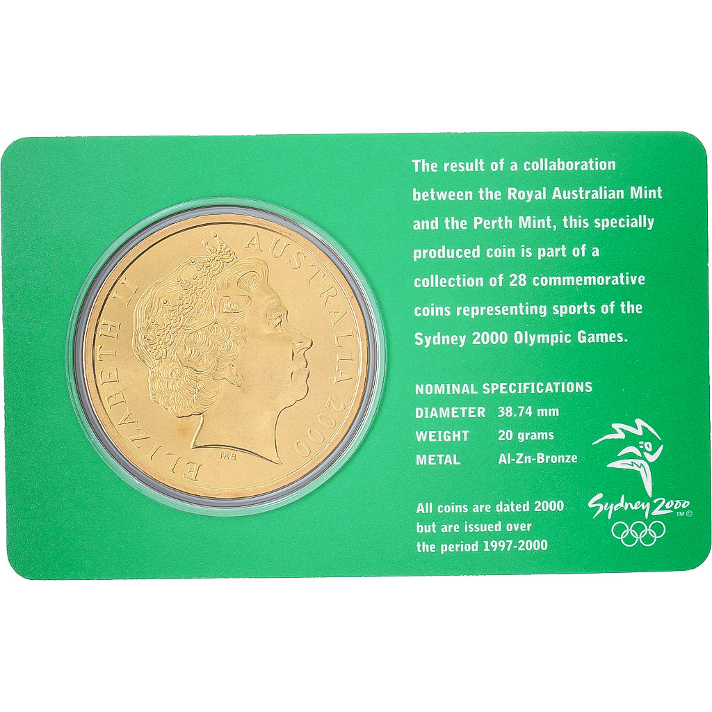 Australien, Elizabeth II, 5 Dollars, XXVII Olympics, Sydney - Rowing 10/28