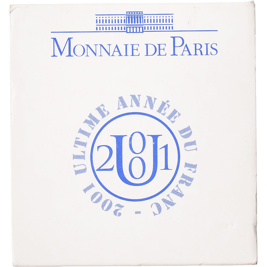 France, 5 Francs, Semeuse, 2001, MDP, BU, Argent, FDC, Le Franc:1206, KM:1309