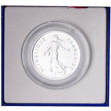 Francia, 5 Francs, Semeuse, 2001, MDP, BU, Plata, FDC, Le Franc:1206, KM:1309