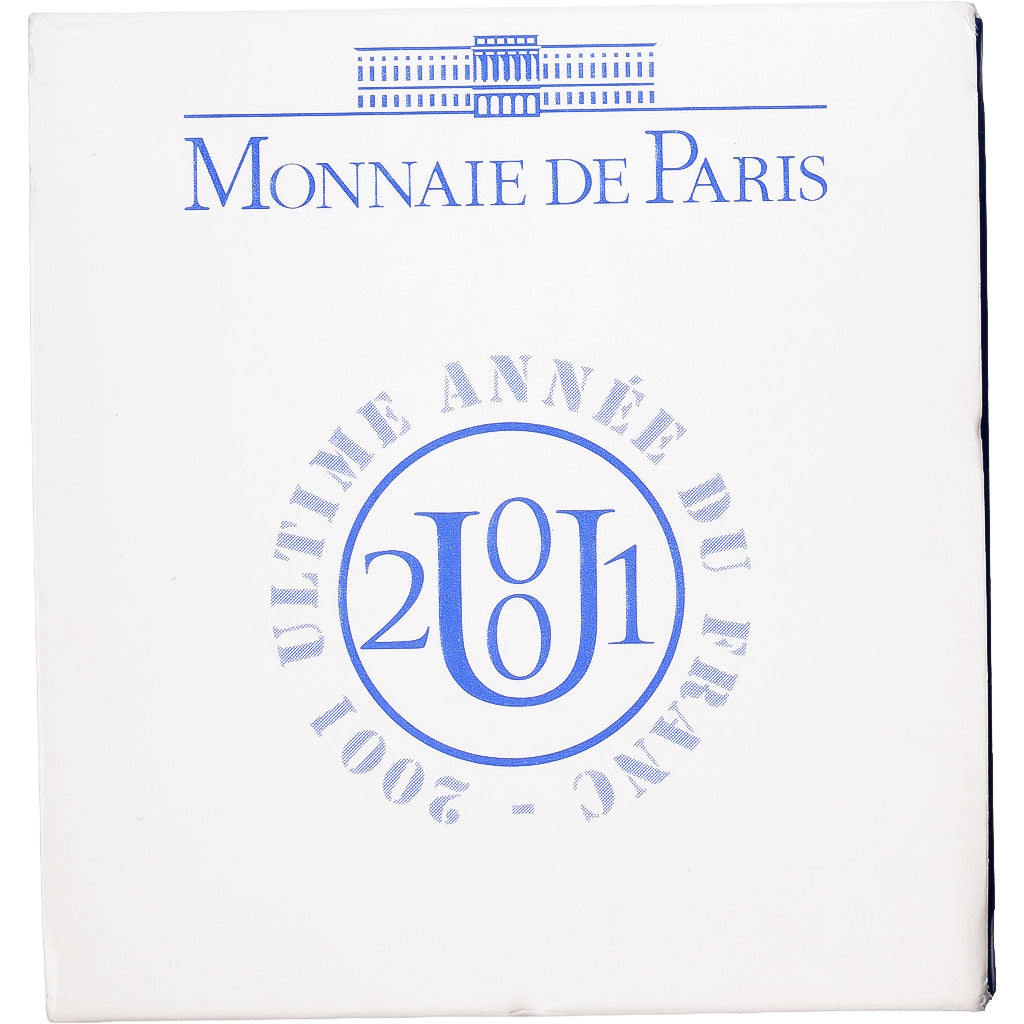 France, 5 Francs, Semeuse, 2001, MDP, BU, Silver, MS(65-70), Le Franc:1206