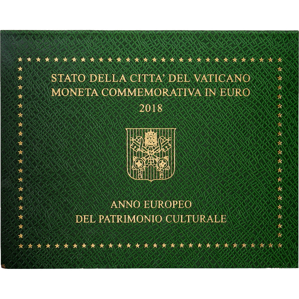 Vatican, 2 Euro, European Year of Cultural Heritage, 2018, Rome