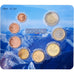 Andorra, Coffret 1c. à 2€, série FDC, 2014, Madrid, STGL