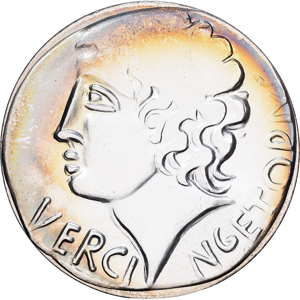 Frankreich, 10 Euro, Pièce d'Histoire - Vercingétorix, 2019, MDP, Silber, UNZ