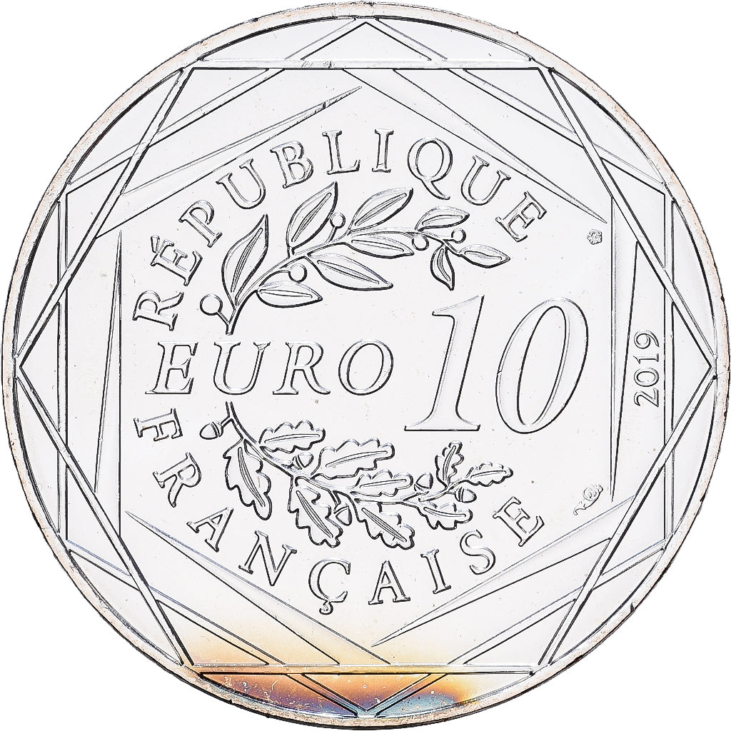 Frankreich, 10 Euro, Pièce d'Histoire - Vercingétorix, 2019, MDP, Silber, UNZ